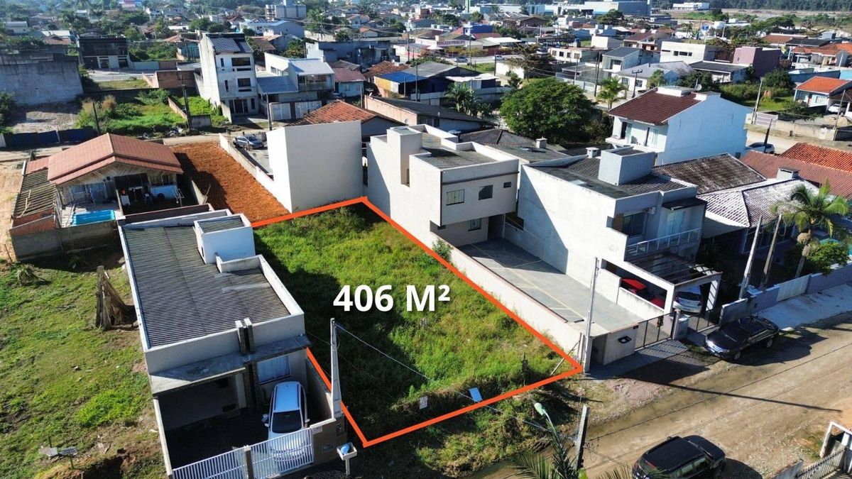 Terreno à venda, 406 m² por R$ 275.000,00 - Sao José - Itapoá/SC - Lote/Terreno em São José, Itapoá - à venda - Nossa Praia Imóveis