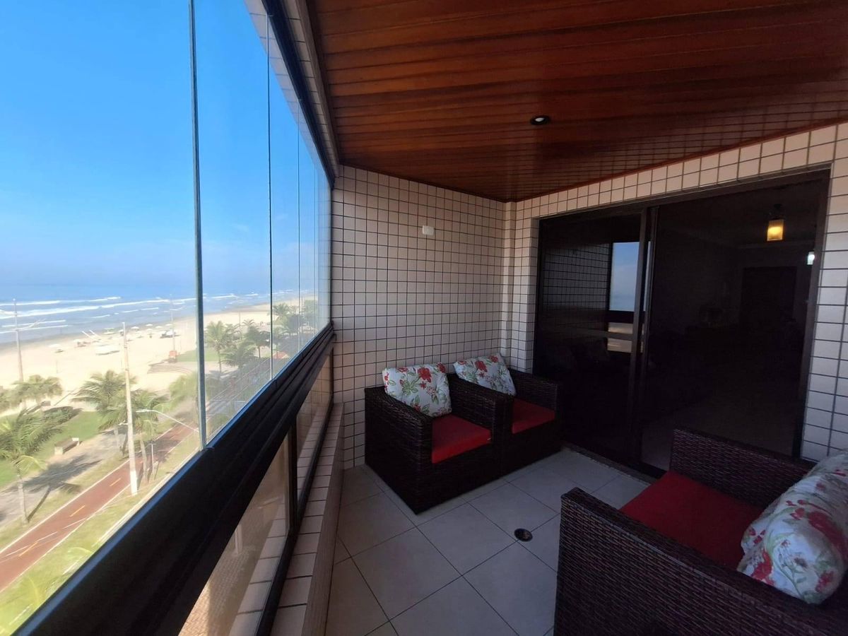 Apartamento padrão FRENTE MAR - Caiçara - Praia Grande - Apartamento em Caiçara, Praia Grande - à venda - Daniela Perez Imoveis