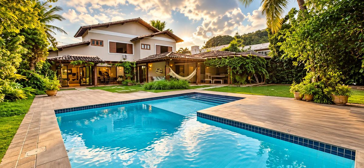 Casa única com 5 suítes em condomínio em Piratininga - Casa de Condomínio em Piratininga, Niterói - à venda - AGF IMÓVEIS