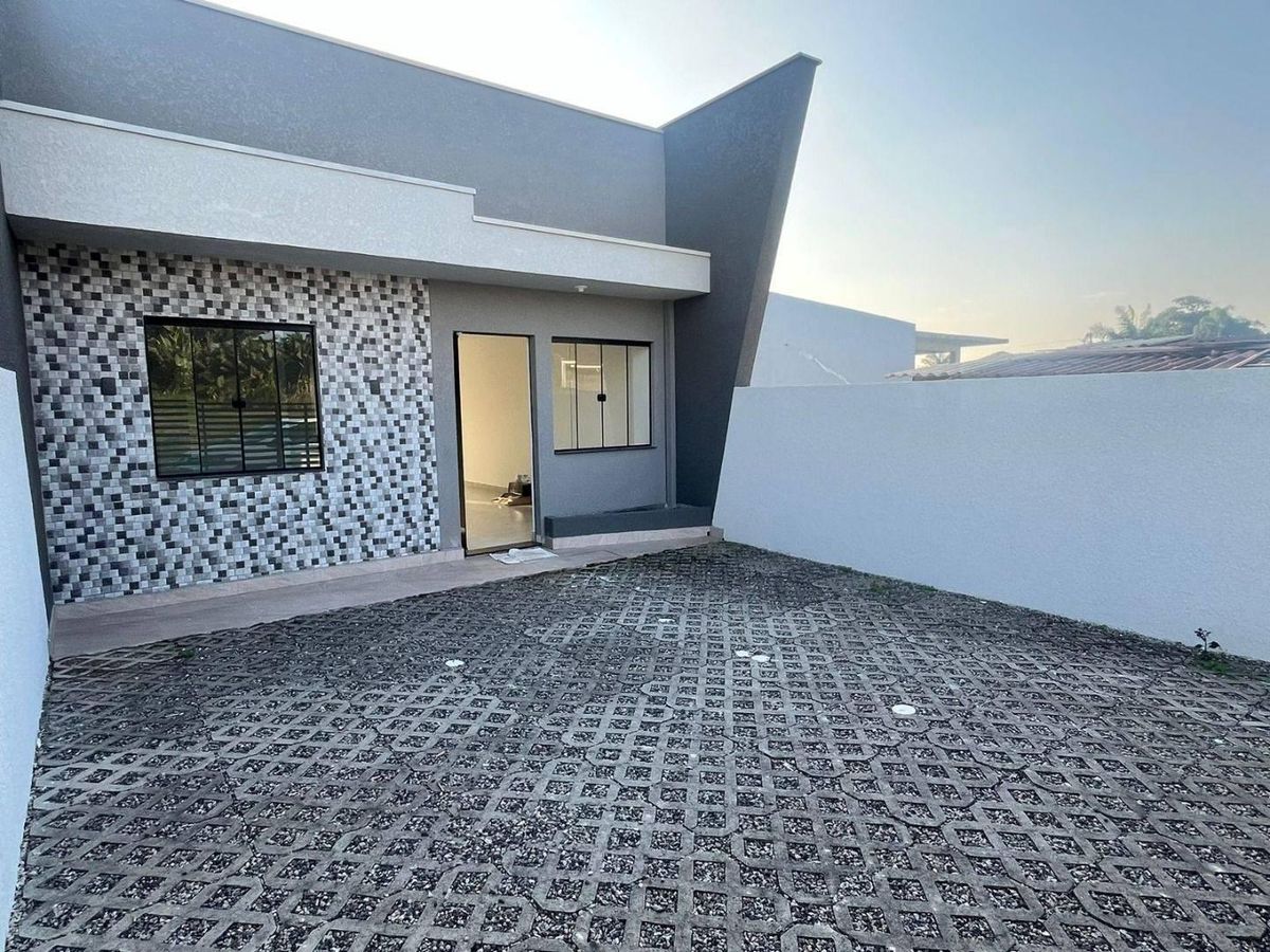 Casa com 3 dormitórios à venda por R$ 359.000,00 - Cambiju - Itapoá/SC - Casa em Cambiju, Itapoá - à venda - Nossa Praia Imóveis