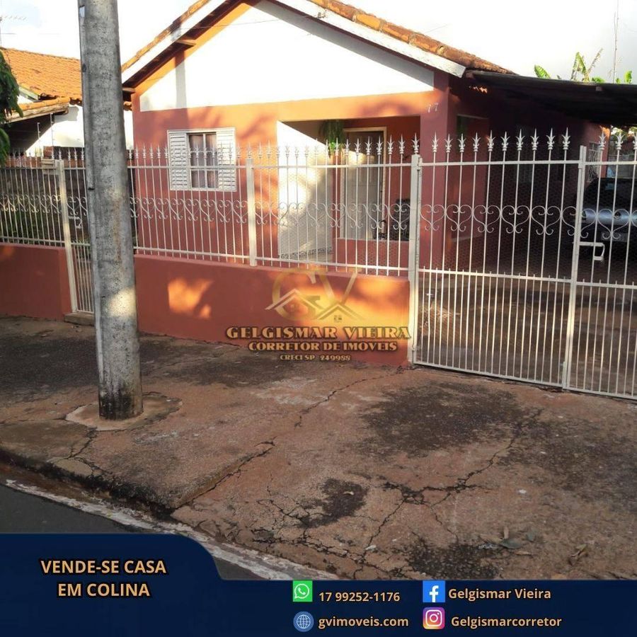 🏡VENDE - SE CASA NO JD HIPICO - COLINA 🏡 - Casa em Centro, Colina - à venda - Gelgismar Vieira