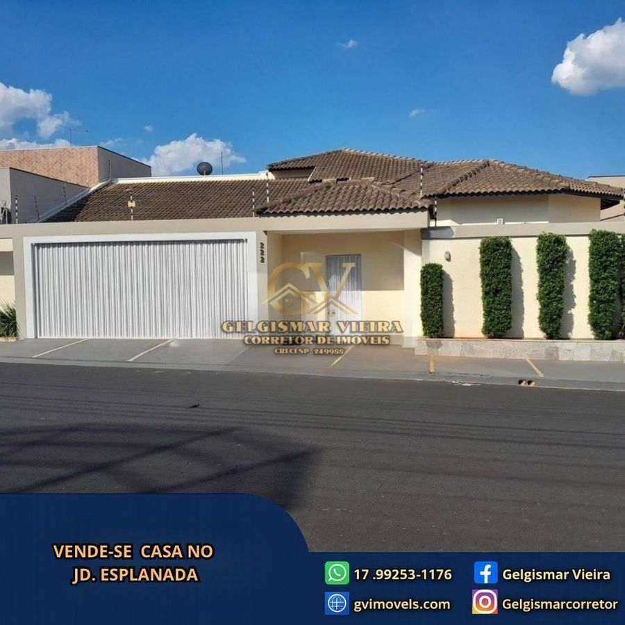 🏡 VENDE-SE CASA NO JD. ESPLANADA - BEBEDOURO - SP 🏡 - Casa em Jardim Esplanada, Bebedouro - à venda - Gelgismar Vieira