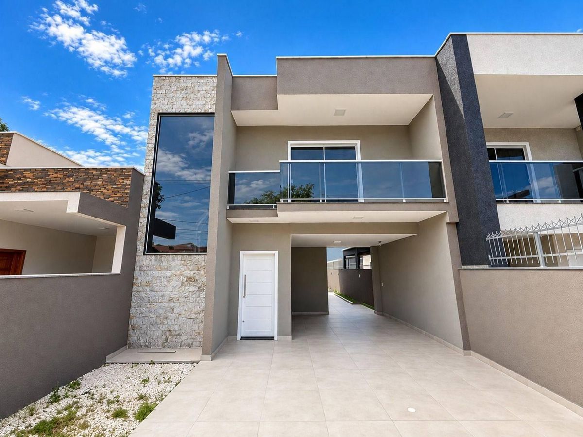 Sobrado com 3 dormitórios à venda, 175 m² por R$ 980.000,00 - Jardim Perola do Atlântico - Itapoá/SC - Sobrado em Jardim Perola do Atlântico, Itapoá - à venda - Nossa Praia Imóveis