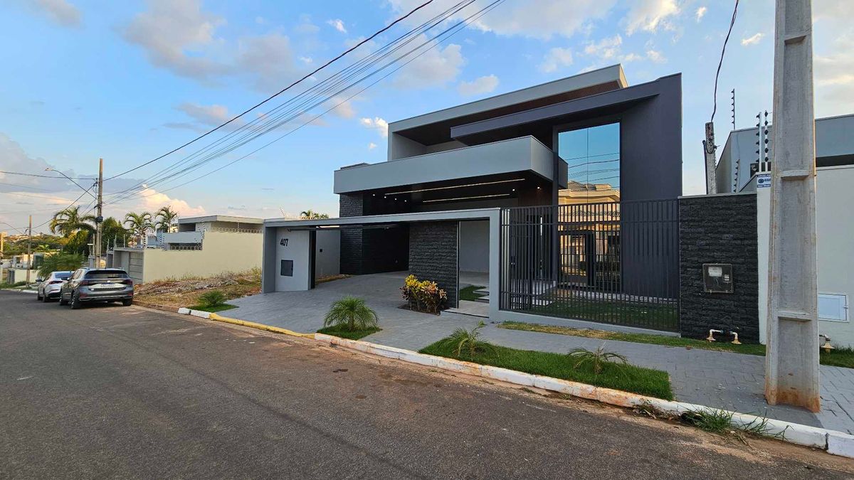 Casa nova com 3 suítes - 275m - Green Park - Casa em Green Park, Sorriso - à venda - Aurora Imobiliária