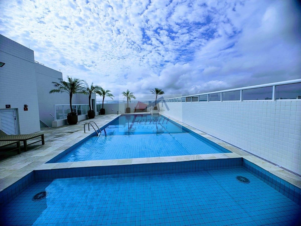 Apartamento com 3 dormitórios pronto para morar à venda no bairro Boqueirão - Santos/SP