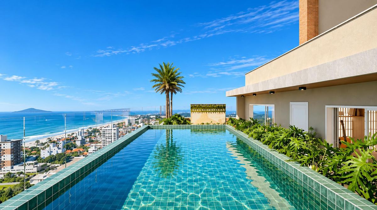Apartamento com 1 dormitório à venda, 27 m² por R$ 409.000,00 - Jardim Perola do Atlântico - Itapoá/SC - Apartamento em Jardim Perola do Atlântico, Itapoá - à venda - Nossa Praia Imóveis