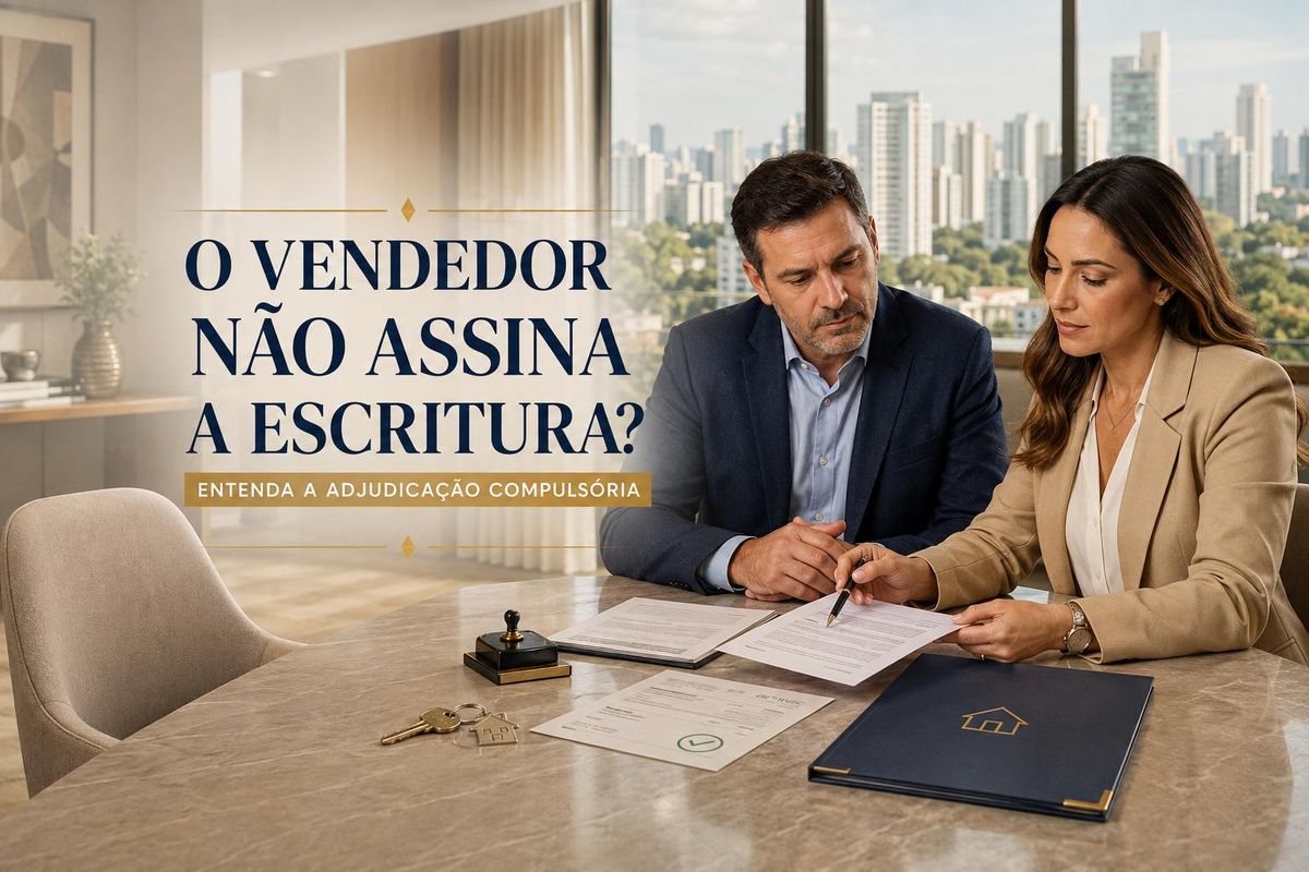 Comprou o imóvel, mas o vendedor não assina a escritura? Entenda a adjudicação compulsória