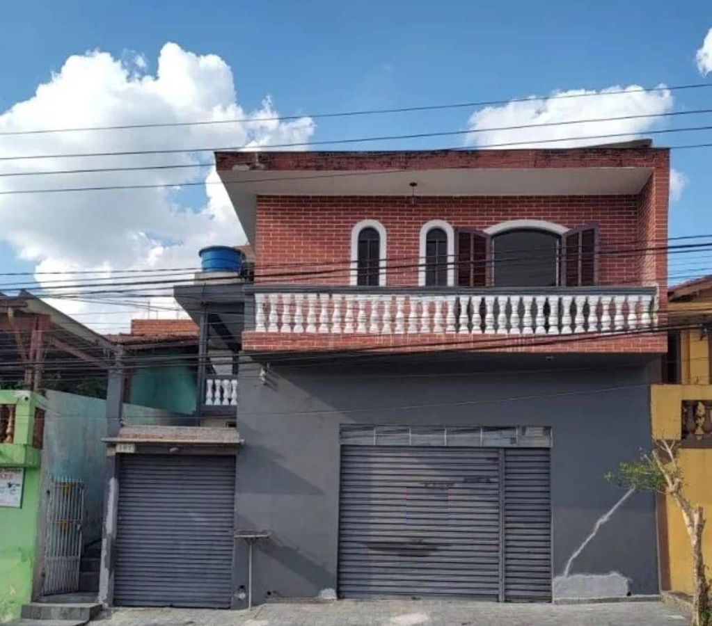 Alugo Casa com 1 Salão Comercial 1 Vaga, Água, Luz e quintal Separados no Jardim Santista, Mauá-SP - Casa em Jardim Santista, Mauá - para locação e à venda - Paula & Abreu Imóveis