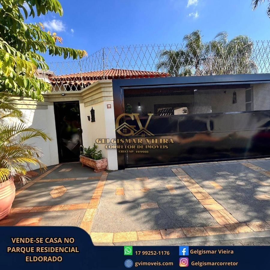 🏡 VENDE - SE CASA NO PARQ. RES. ELDORADO - BEBEDOURO - SP 🏡 - Casa em Parque Residencial Eldorado, Bebedouro - à venda - Gelgismar Vieira