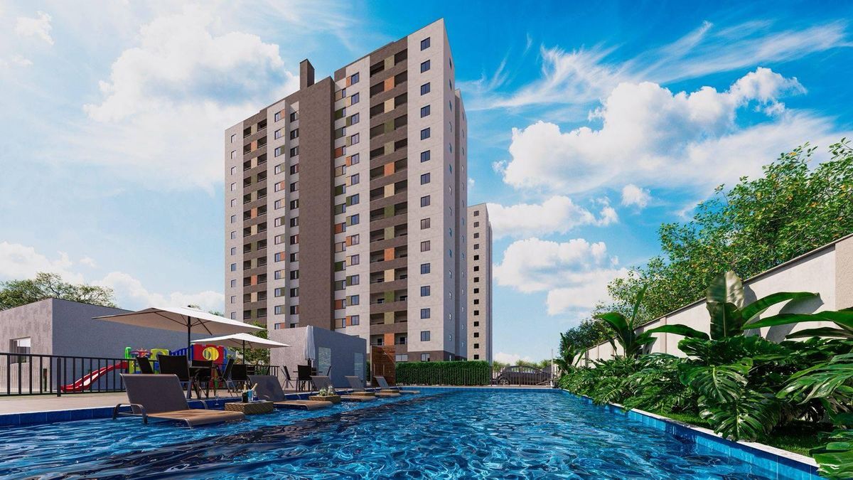 Lançamento em Samambaia Norte QI 416 2 quartos com suite e varanda Torres do Parque MRV - Apartamento em Samambaia Norte (Samambaia), Brasília - à venda - Silvio Assessoria Imobiliaria