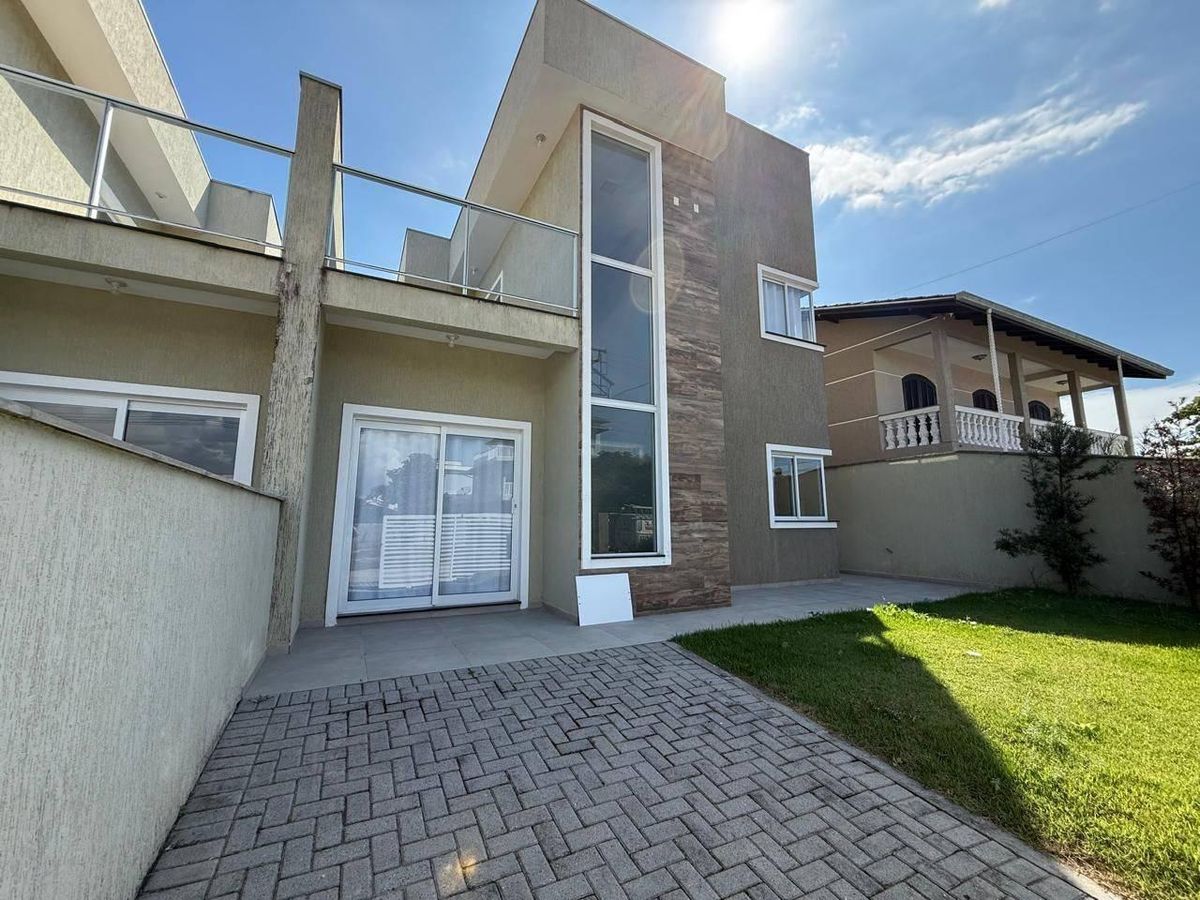 Sobrado com 3 dormitórios à venda, 122 m² por R$ 810.000,00 - Itapema do Sai - Itapoá/SC - Sobrado em Itapema do Saí, Itapoá - à venda - Nossa Praia Imóveis
