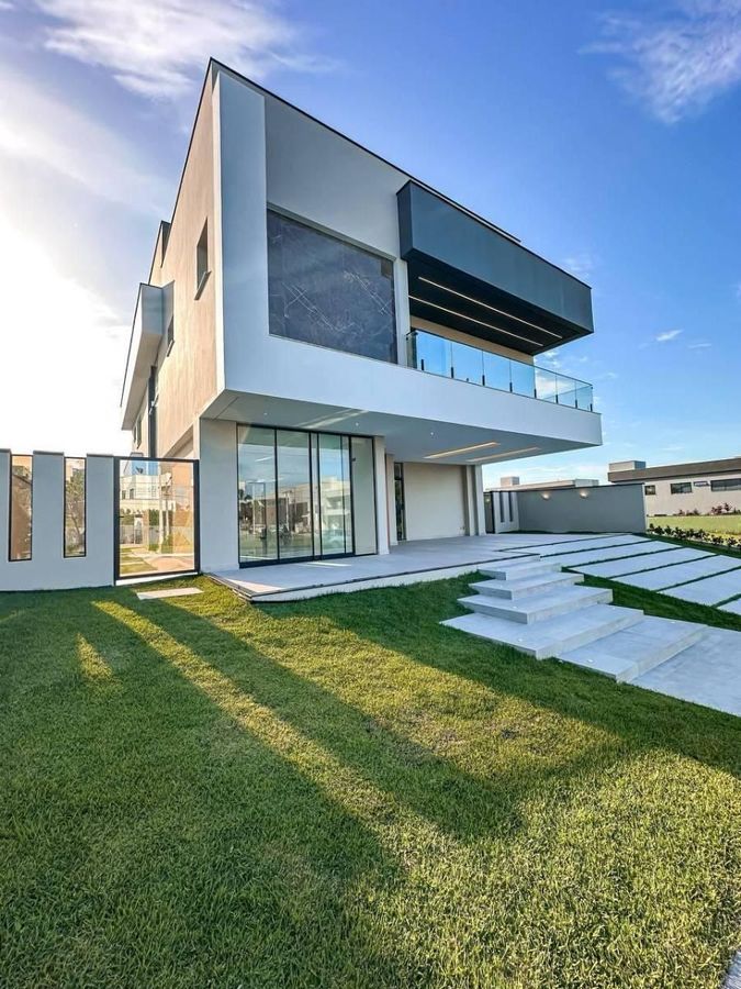 Moderno minimalista fachada