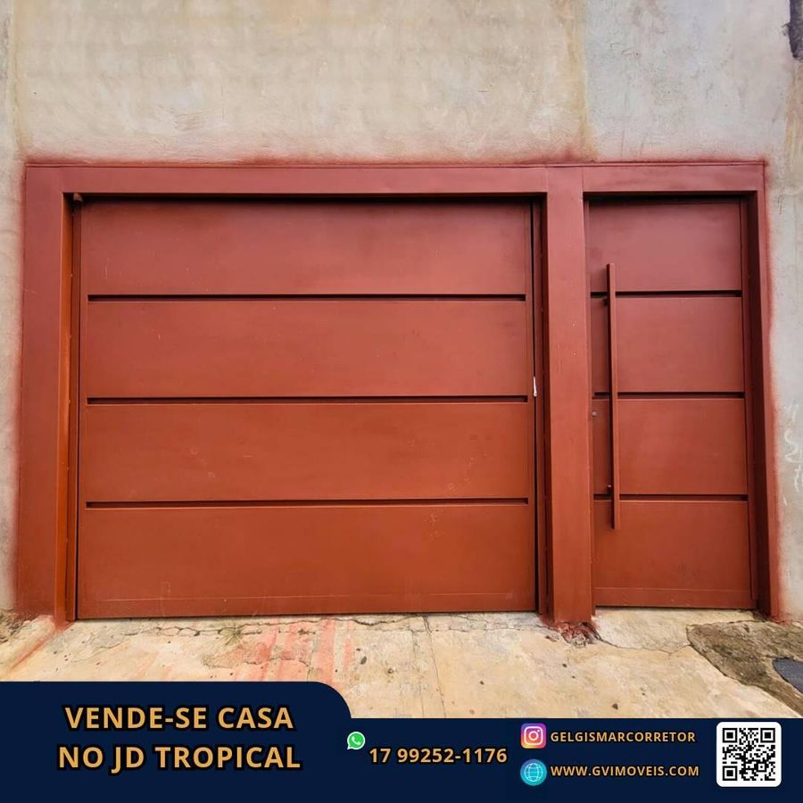 🏡 VENDE-SE CASA NO JARDIM TROPICAL – BEBEDOURO - SP  🏡 - Casa em Jardim São Carlos, Bebedouro - à venda - Gelgismar Vieira