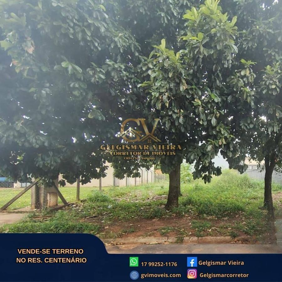 🏡 VENDE-SE TERRENO NO RES. CENTENÁRIO - BEBEDOURO - SP 🏡 - Lote/Terreno em Residencial Centenário, Bebedouro - à venda - Gelgismar Vieira
