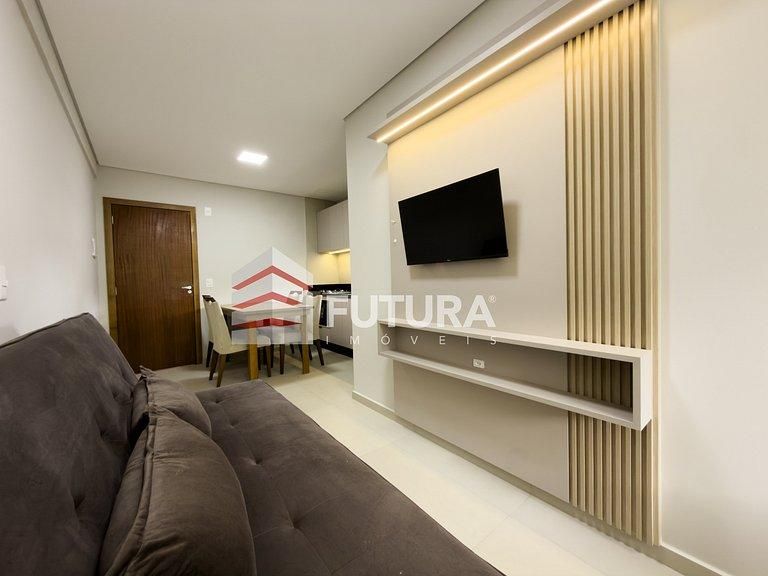 Flat em Bombas, Bombinhas - 200m da Praia com Lavanderia Compartilhada LA096 - Apartamento em Bombas, Bombinhas - para temporada - PAULA CRISTINA DA SILVA MINELLA NEGOCIOS IMOBILIARIOS LTDA