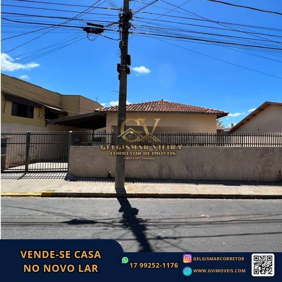 🏡 VENDE-SE CASA NO VILA NOVO LAR – BEBEDOURO - SP 🏡 - Casa em Vila Novo Lar, Bebedouro - à venda - Gelgismar Vieira