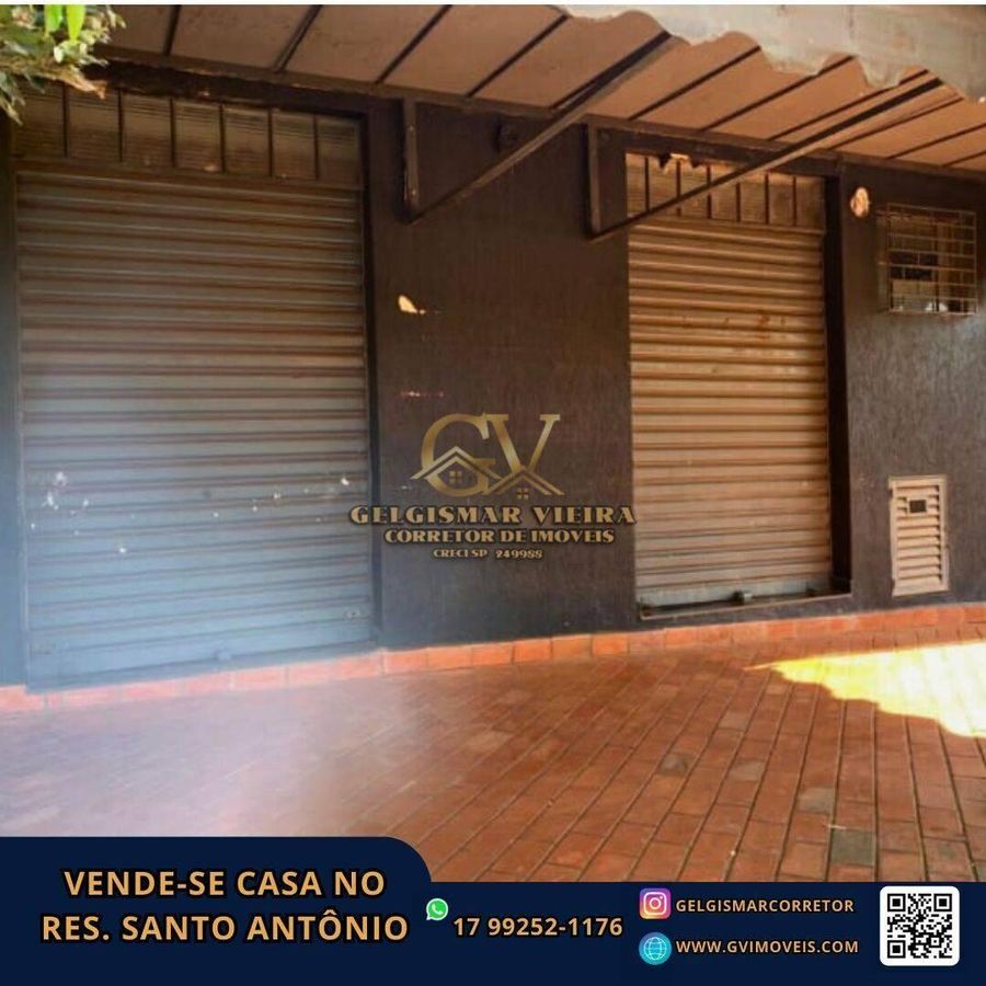 🏡 VENDE-SE CASA NO PARQUE RES. SANTO ANTÔNIO - BEBEDOURO - SP  🏡 - Residencial e Comercial em Parque Residencial Santo Antônio, Bebedouro - à venda - Gelgismar Vieira