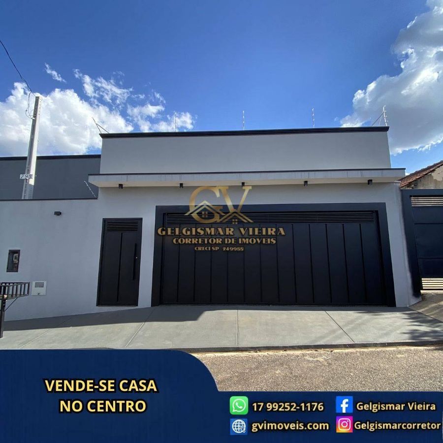 🏠 ALUGA-SE CASA NO CENTRO - BEBEDOURO - SP 🏠 - Casa em Centro, Bebedouro - à venda - Gelgismar Vieira