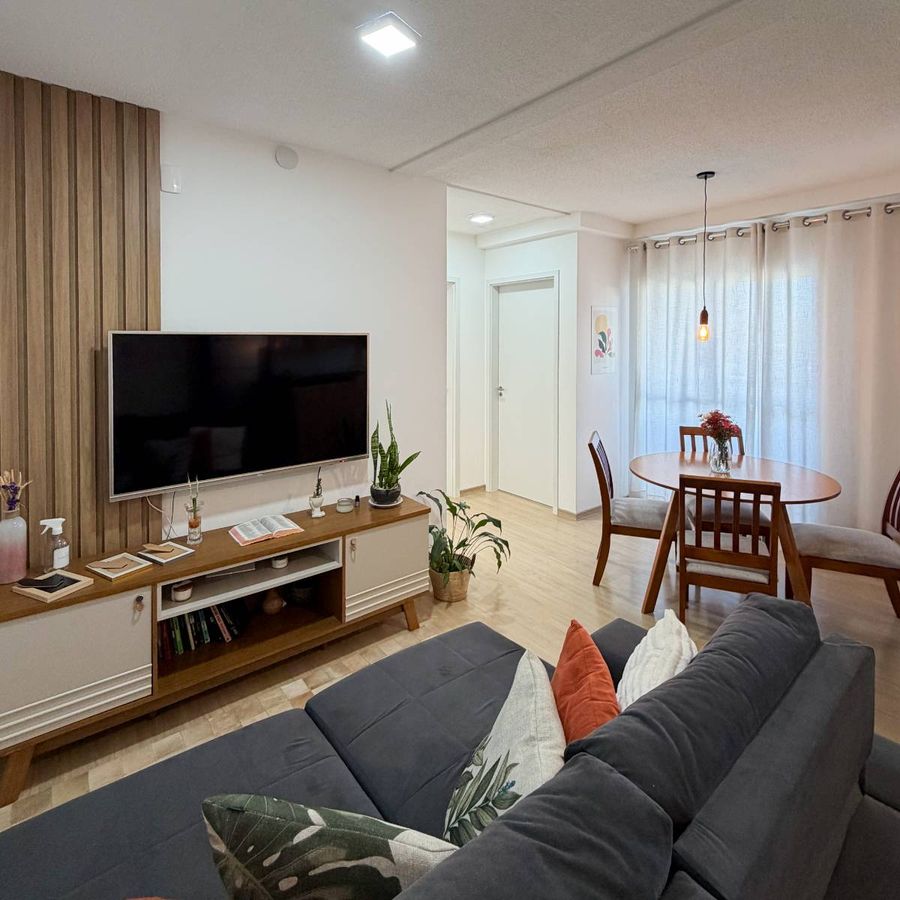 APARTAMENTO SEMIMOBILIADO COM 2 QUARTOS | SÃO LUÍS - Apartamento em São Luís, Jaraguá do Sul - à venda - D2 Imóveis