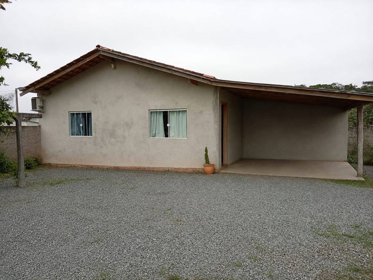 Terreno com 2 casas e uma sala comercial - Casa em Braço do Sul, Schroeder - à venda - SONHO D`LAR IMOVEIS LTDA