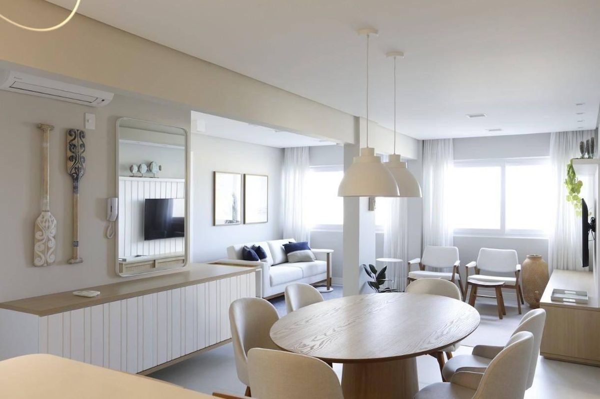 Apartamento frente mar  mobiliado e decorado  à venda com 3 dormitórios em Balneário Camboriú