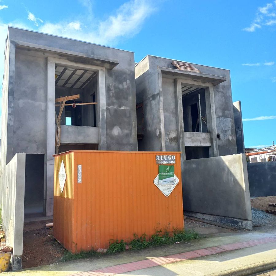 SOBRADOS 3 QTS (1 SUITE) BAIRRO QUINTA DOS AÇORIANOS-MCMV - Sobrado em Quinta dos Açorianos, Barra Velha - à venda - Imobiliária De Porto
