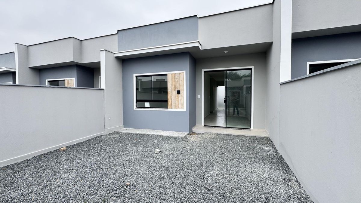 Casa Geminada Com 02 Quartos | Avaí - Guaramirim - Casa Geminada em Avai, Guaramirim - à venda - Eskala Imóveis LTDA