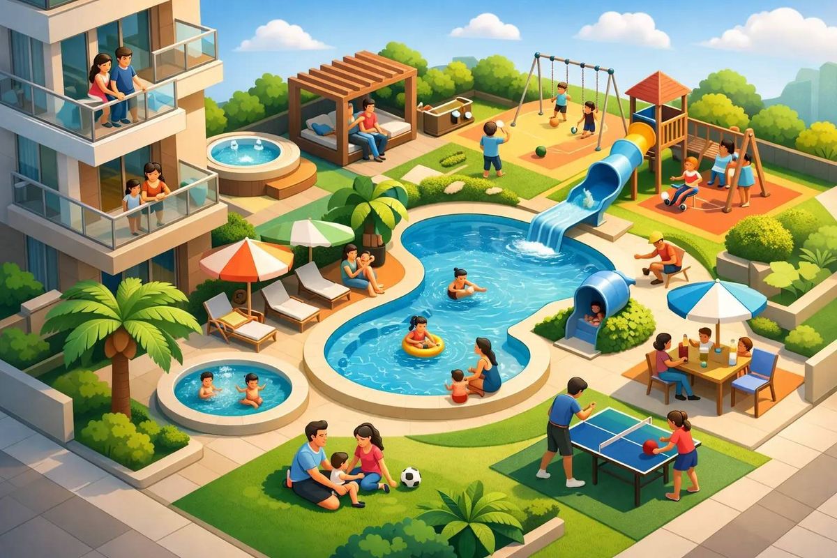 Apartamento familiar com lazer vale a pena?