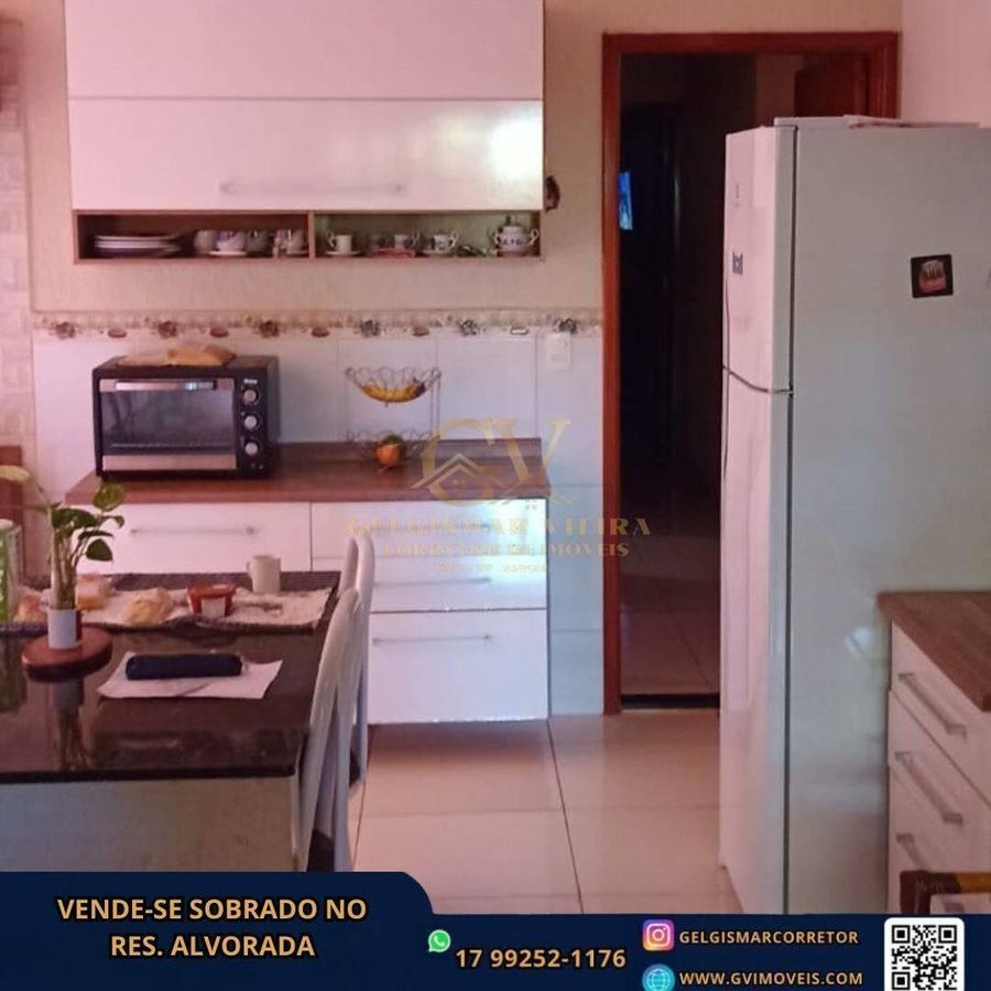 🏡 VENDE-SE CASA NO RES. ALVORADA - BEBEDOURO - SP 🏡 - Sobrado em Jardim Alvorada, Bebedouro - à venda - Gelgismar Vieira