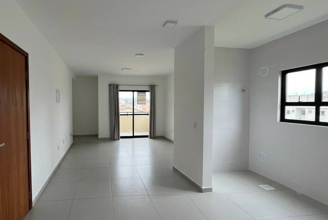 Apartamento à venda sacada com churrasqueira, 2 quartos - Barra do Aririú, Palhoça