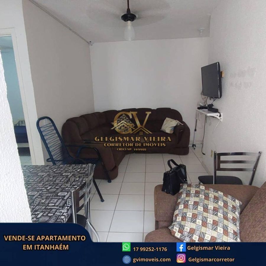 🏡 VENDE-SE APARTAMENTO EM ITANHAÉM - SP 🏡 - Apartamento em Itanhaém - à venda - Gelgismar Vieira