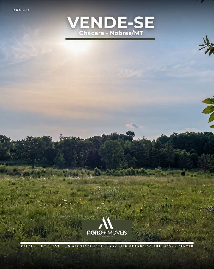 #616 VENDE-SE SÍTIO 50 HECTARES - NOBRES - Sítio em Nobres - à venda - AGRO+IMÓVEIS NEGÓCIOS IMOBILIÁRIOS LTDA