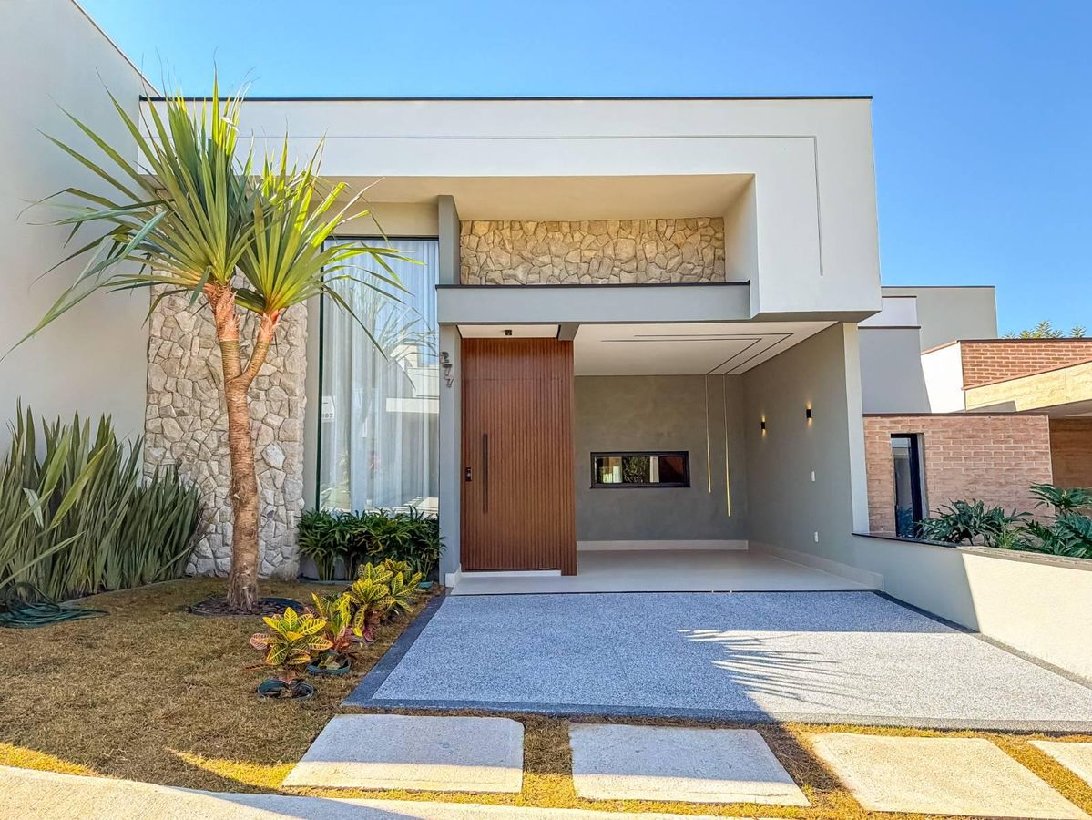 Casa A Venda Em Condomínio Fechado No Parque Gran Reserve; Em Indaiatuba SP - Casa de Condomínio em Loteamento Park Gran Reserve, Indaiatuba - à venda - IMOBILIÁRIA ELO FORTE IMÓVEIS