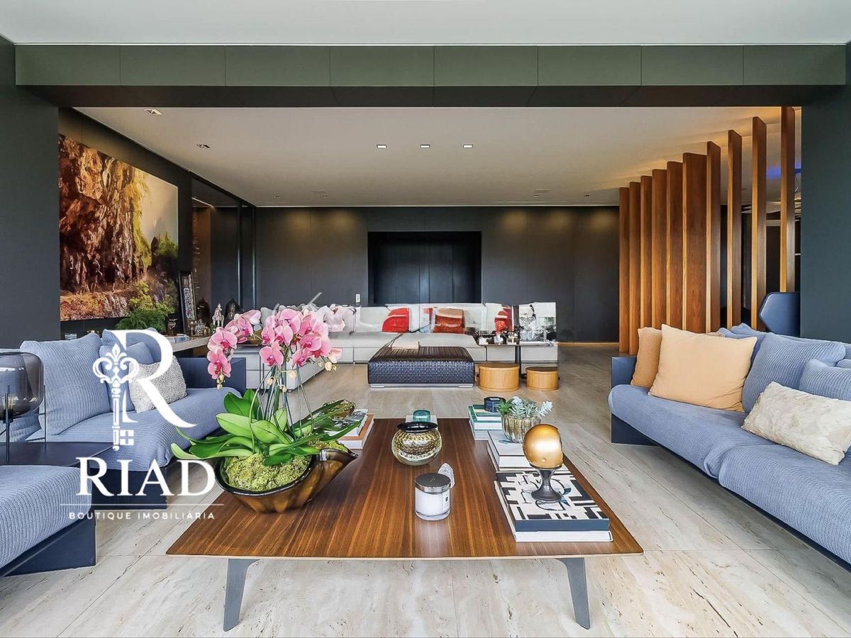Apartamento à Venda no Jardim Europa | Mobiliado, 511m², 4 Suítes, 6 Vagas no Condomínio 106 Seridó - Apartamento em Jardim Europa, São Paulo - à venda - RIAD BOUTIQUE IMOBILIÁRIA LTDA