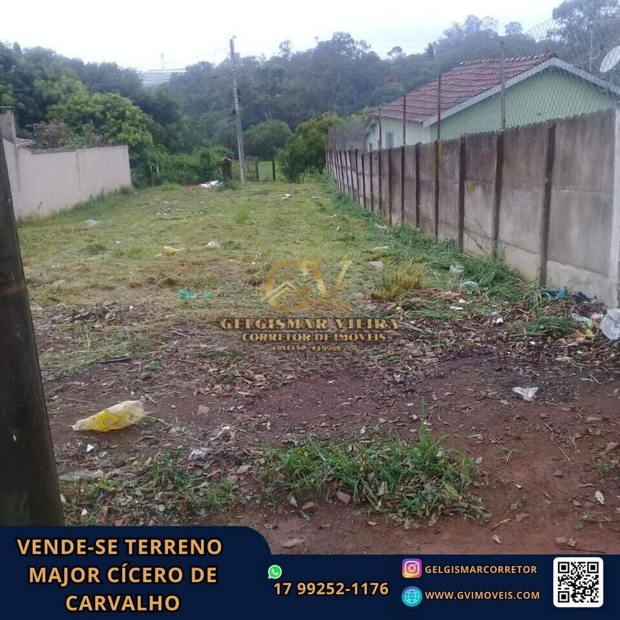 🏡 VENDE-SE TERRENO NO MAJOR CÍCERO DE CARVALHO - BEBEDOURO - SP 🏡 - Lote/Terreno em Vila Major Cícero de Carvalho, Bebedouro - à venda - Gelgismar Vieira