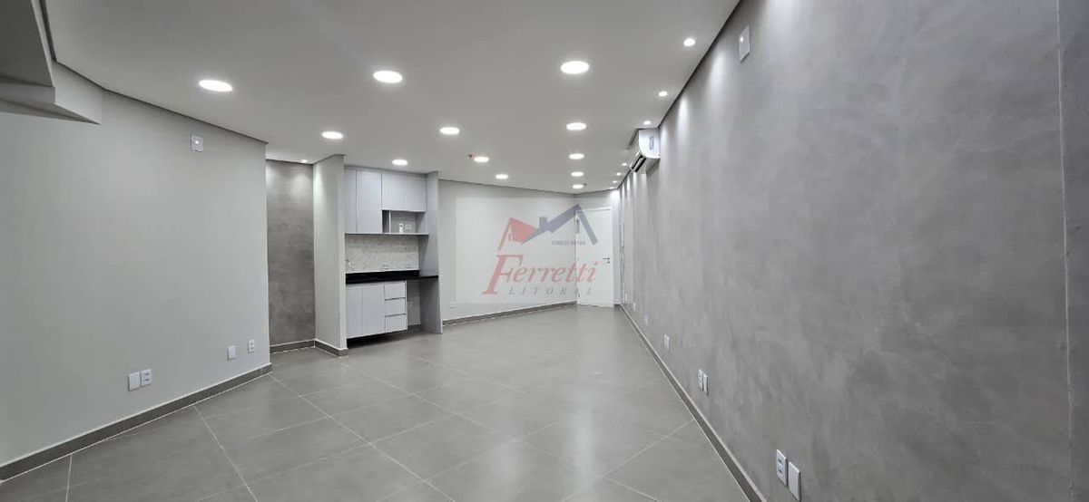 Sala comercial pronta para trabalhar com 51,54 m² Em edifício de frente para o Porto de Santos /SP