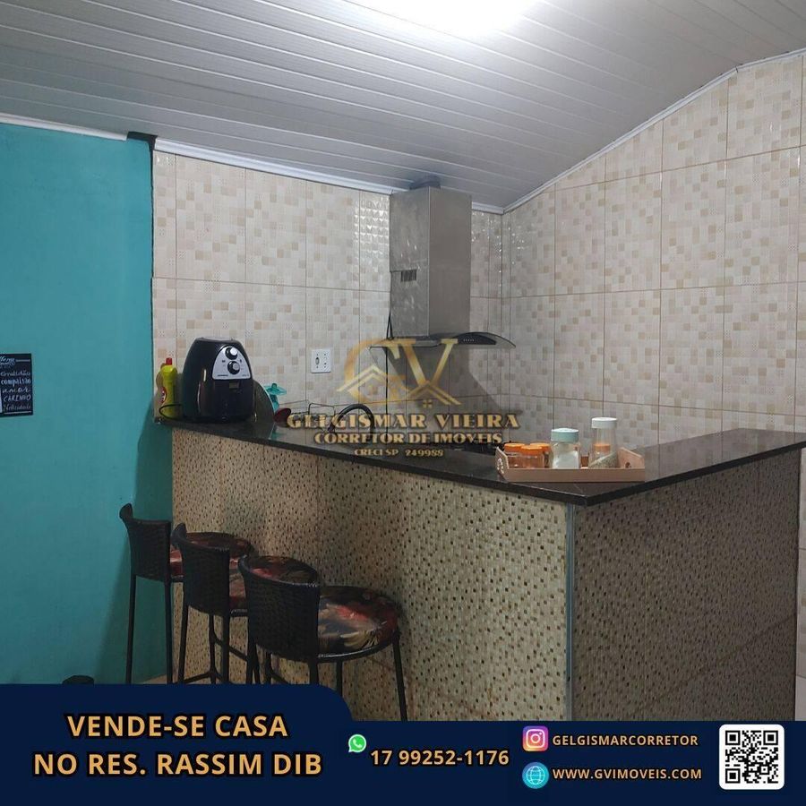 🏡 VENDE-SE CASA NO RES. RASSIM DIB - BEBEDOURO - SP 🏡 - Casa em Residencial Rassim Dibe, Bebedouro - à venda - Gelgismar Vieira