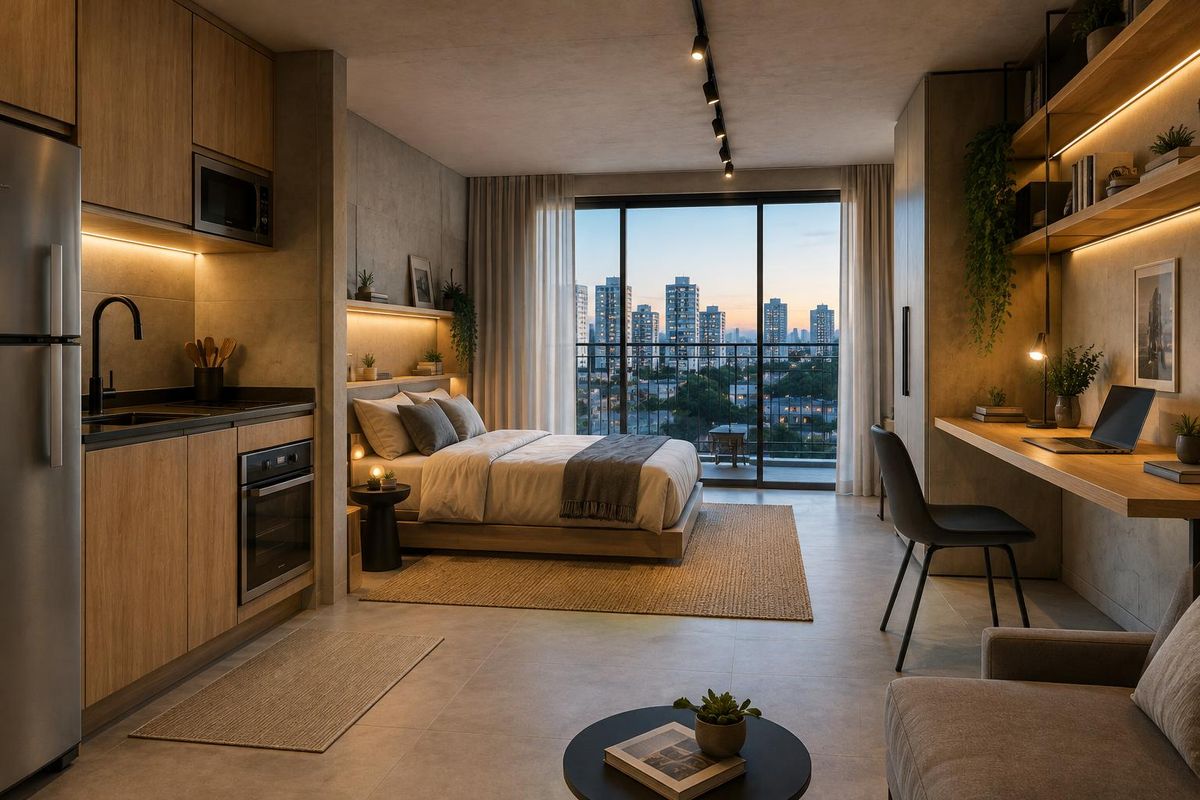 Studios na Planta em São Paulo: Guia de Investimento 2026