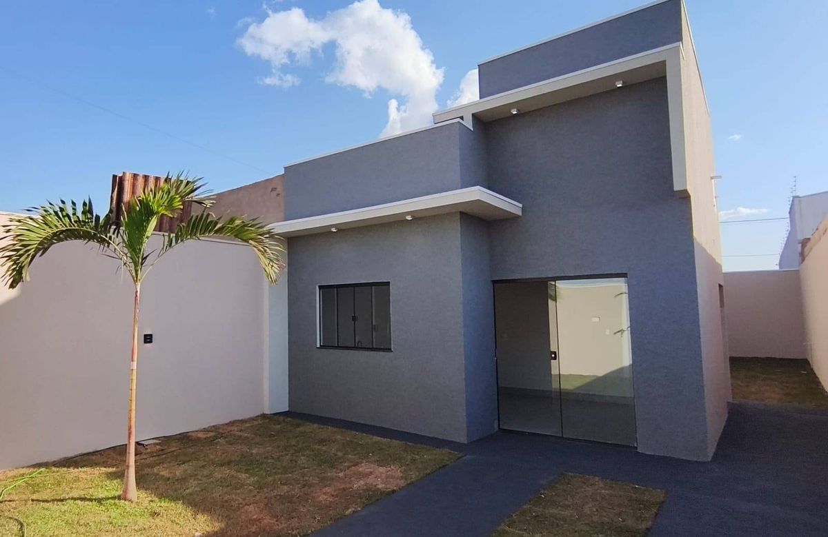 Casa com 3 quartos, Residencial Cidade Jardim 1 - Rio Verde - Casa em Residencial Cidade Jardim 1, Rio Verde - à venda - Futura Imóveis