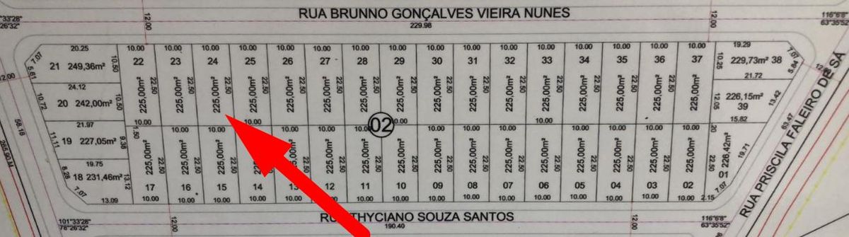 Vilaggio Estrela Dalva - QD 02 LT 24 - Lote/Terreno - à venda - PRISCILA INCORPORATION E PARTICIPAÇÕES LTDA