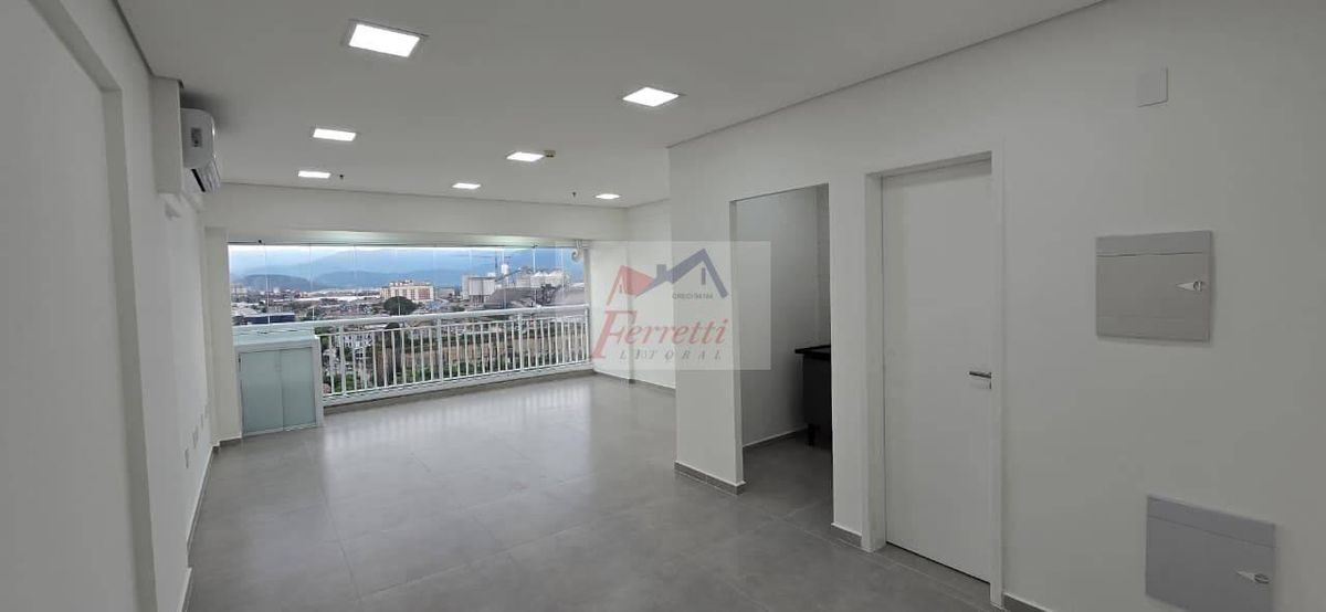 Sala comercial com 41 m² para locação,  em Vila Mathias, Santos/SP