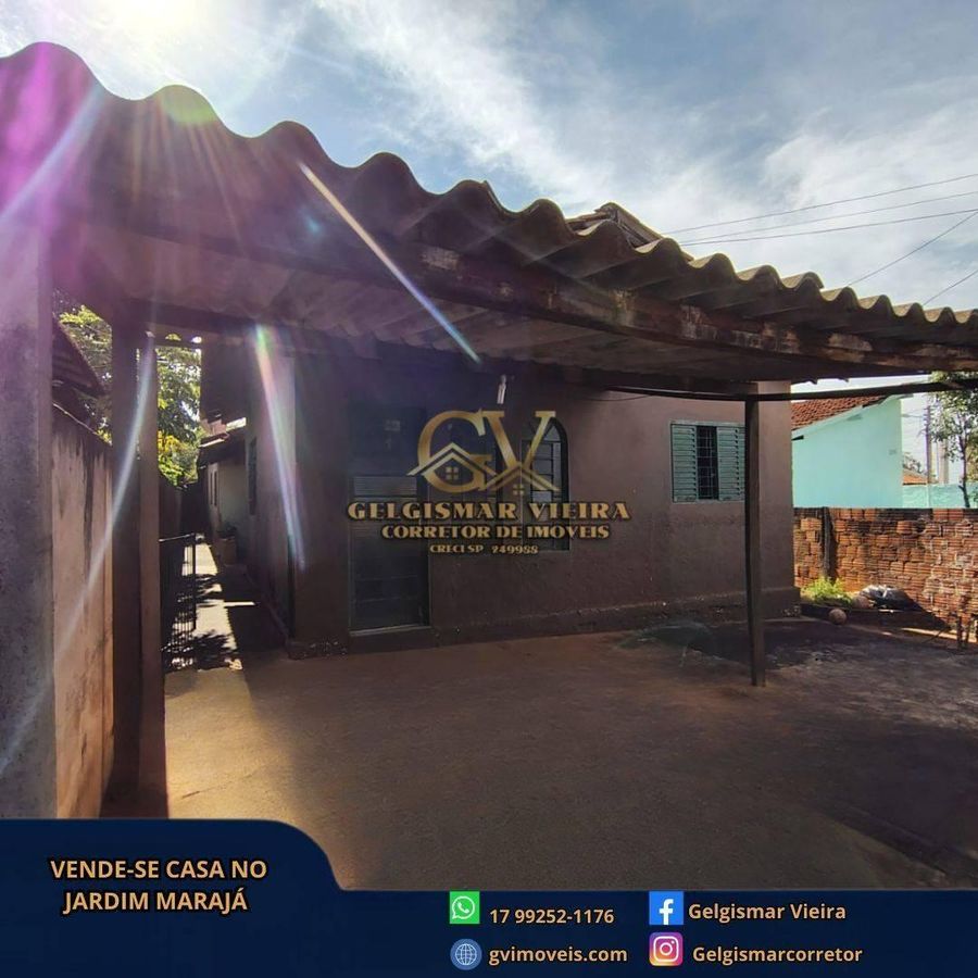 🏡 VENDE-SE CASA NO JARDIM MARAJÁ - BEBEDOURO - SP 🏡 - Casa em Jardim Marajá, Bebedouro - à venda - Gelgismar Vieira