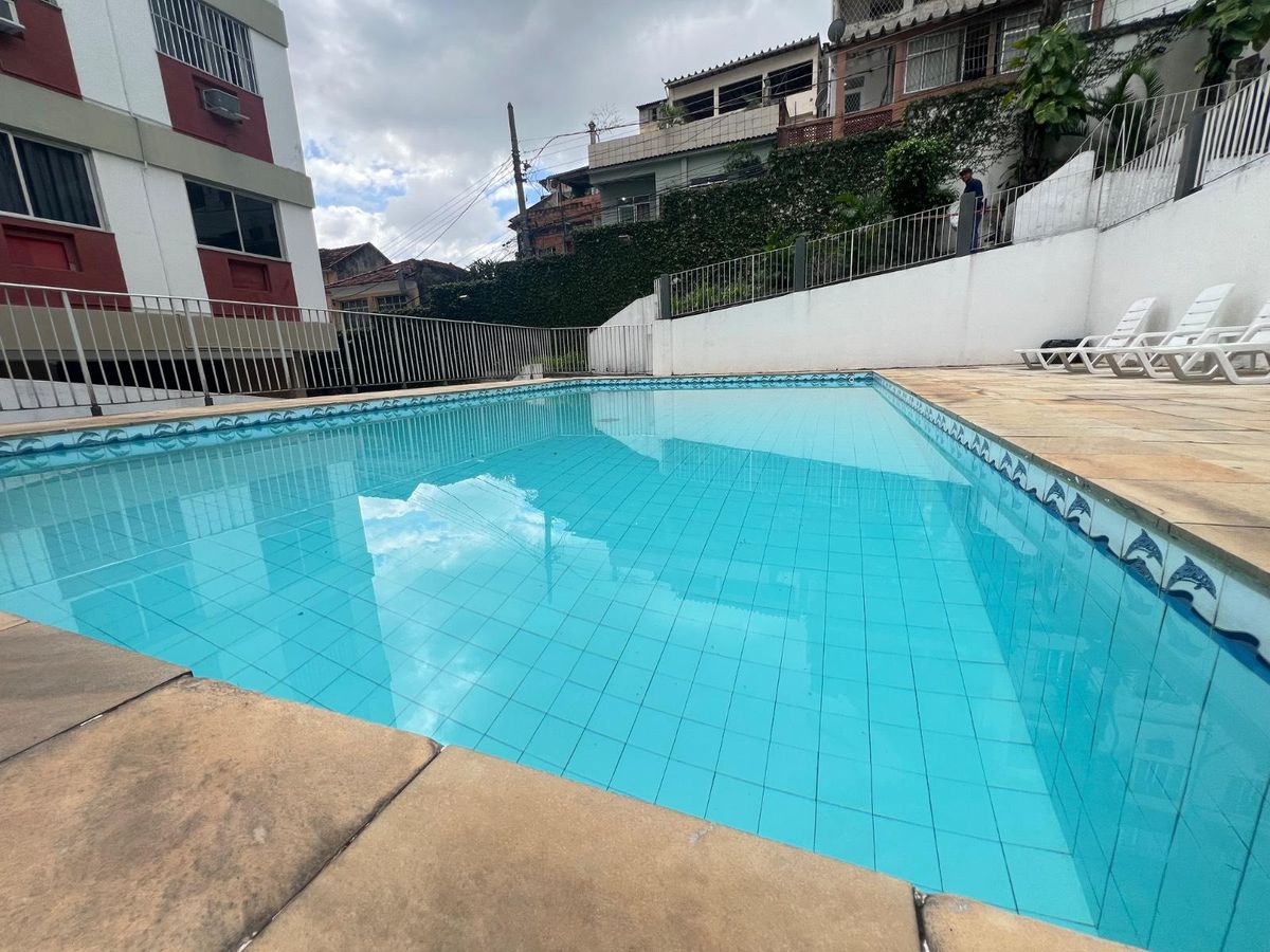 APARTAMENTO A VENDA - VARANDA, SALA EM 2 AMBIENTES, 2 QUARTOS, BANHEIRO SOCIAL, COZINHA, DEPENDÊNCIA COMPLETA, 1 VAGA DE GARAGEM - PRÉDIO COM INFRAESTRUTURA COMPLETA - RUA BARÃO DE ITAPAGIPE. - Apartamento em Tijuca, Rio de Janeiro - à venda - MIGUEZ IMOBILIÁRIA