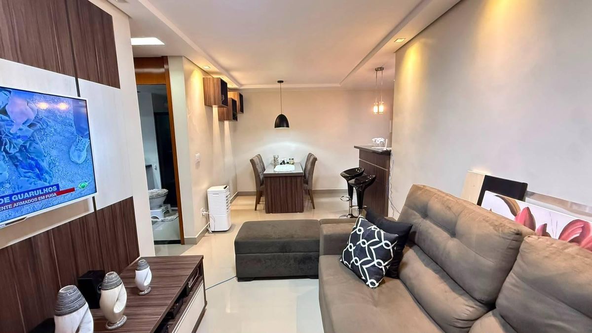 Apartamento 2 quartos mobiliado a venda no Riacho Fundo 2 aceita financiamento - Apartamento em Riacho Fundo II, Brasília - à venda - Silvio Assessoria Imobiliaria