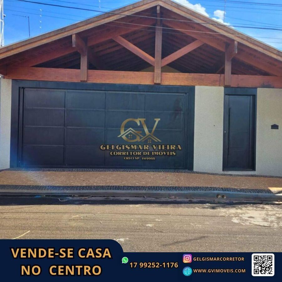 🏡 VENDE-SE CASA NO CENTRO - BEBEDOURO  - SP 🏡 - Casa em Centro, Bebedouro - à venda - Gelgismar Vieira