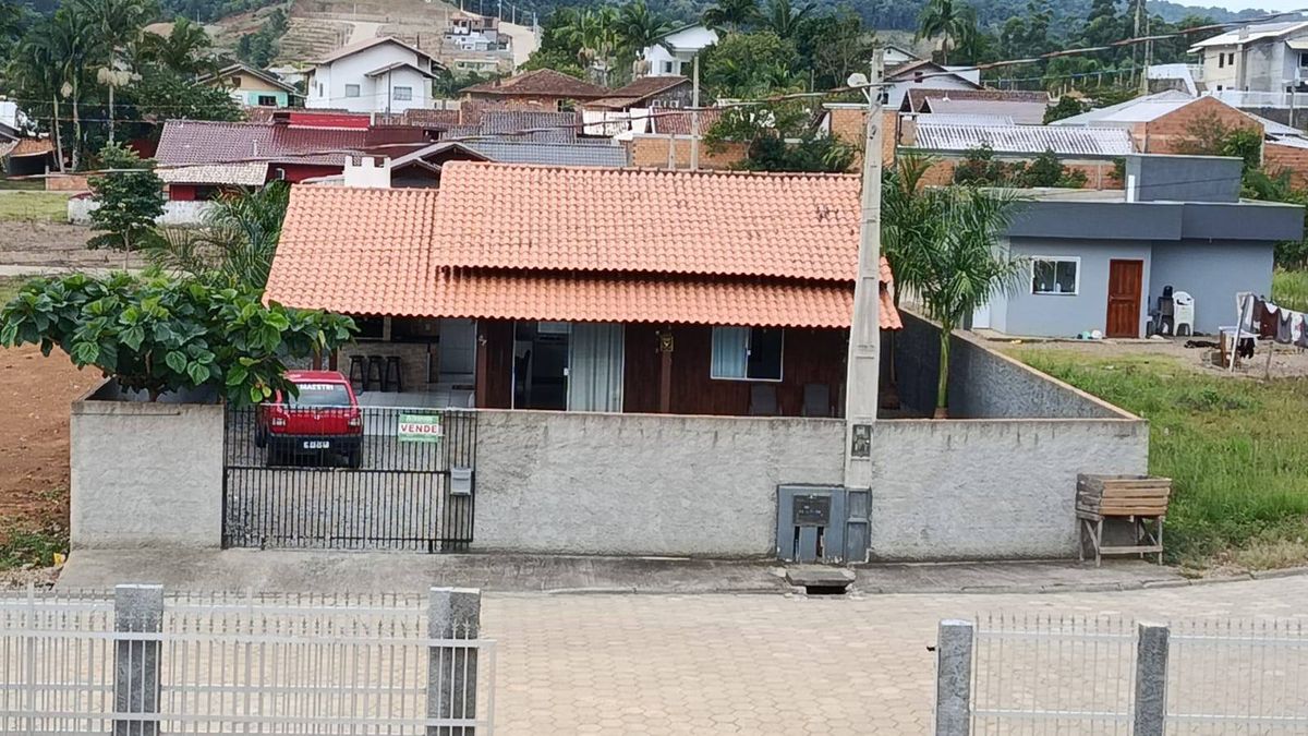 Casa Mista - Rua Adelino Forschner nº 87 - Loteamento Gabriela II - Bairro Vila Nova - Lontras - Casa em Vila Nova, Lontras - à venda - Imobiliária Granvale