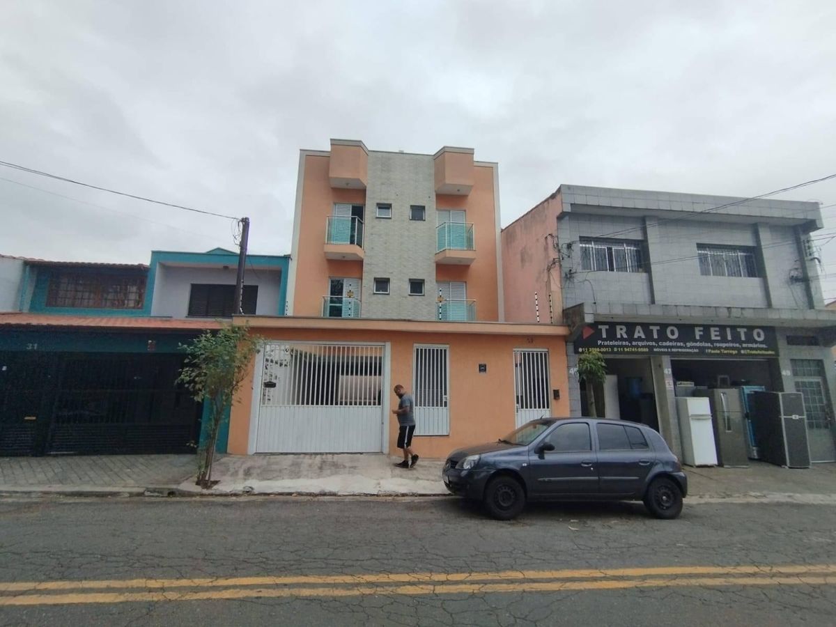 fachada moderna de apartamento
