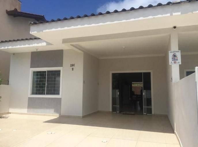 Casa a 200m da praia com piscina e 2 dormitórios à venda, 120m² por R$520.000,00 - Sai Mirim - Itapoá/SC - Casa em Sai Mirim, Itapoá - à venda - Nossa Praia Imóveis