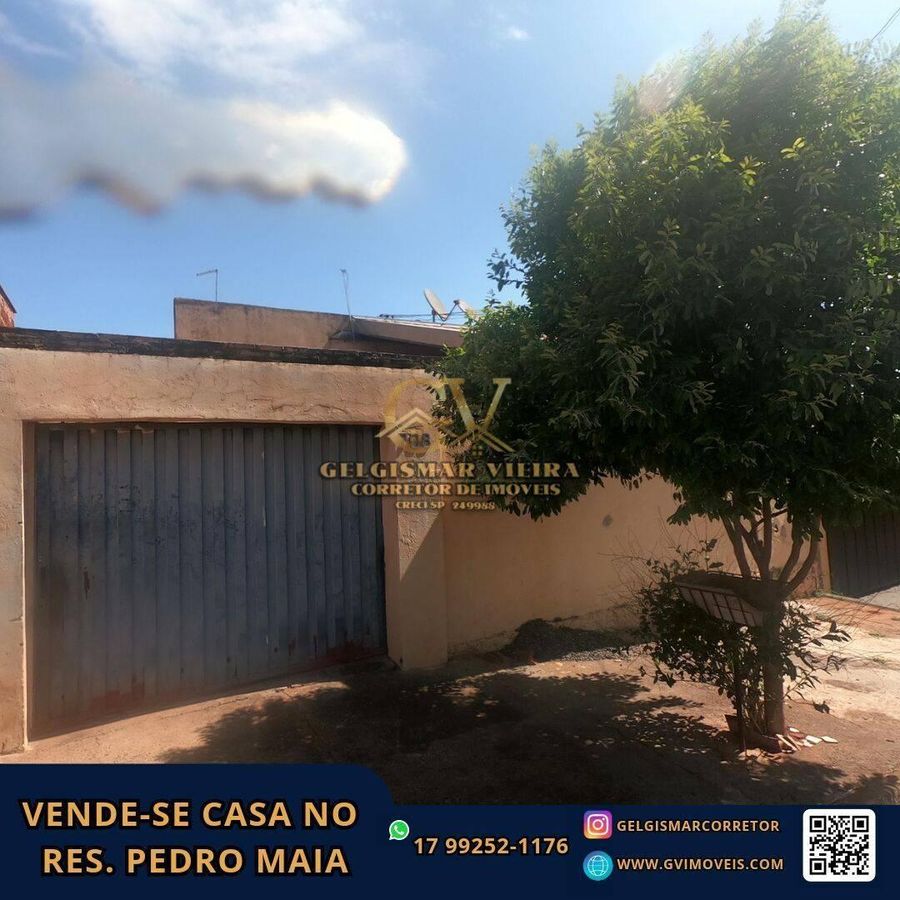 🏡 VENDE-SE CASA NO RES. PEDRO MAIA - BEBEDOURO - SP🏡 - Casa em Residencial Pedro Maia, Bebedouro - à venda - Gelgismar Vieira