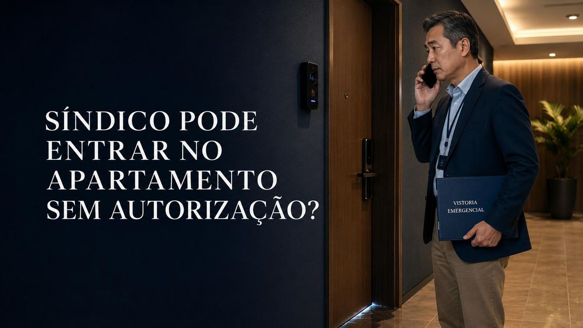 Síndico pode entrar no apartamento sem autorização?